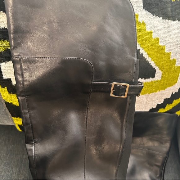 Bella Vita Black Knee High Boots size 11 with Buckles - Picture 16 of 16